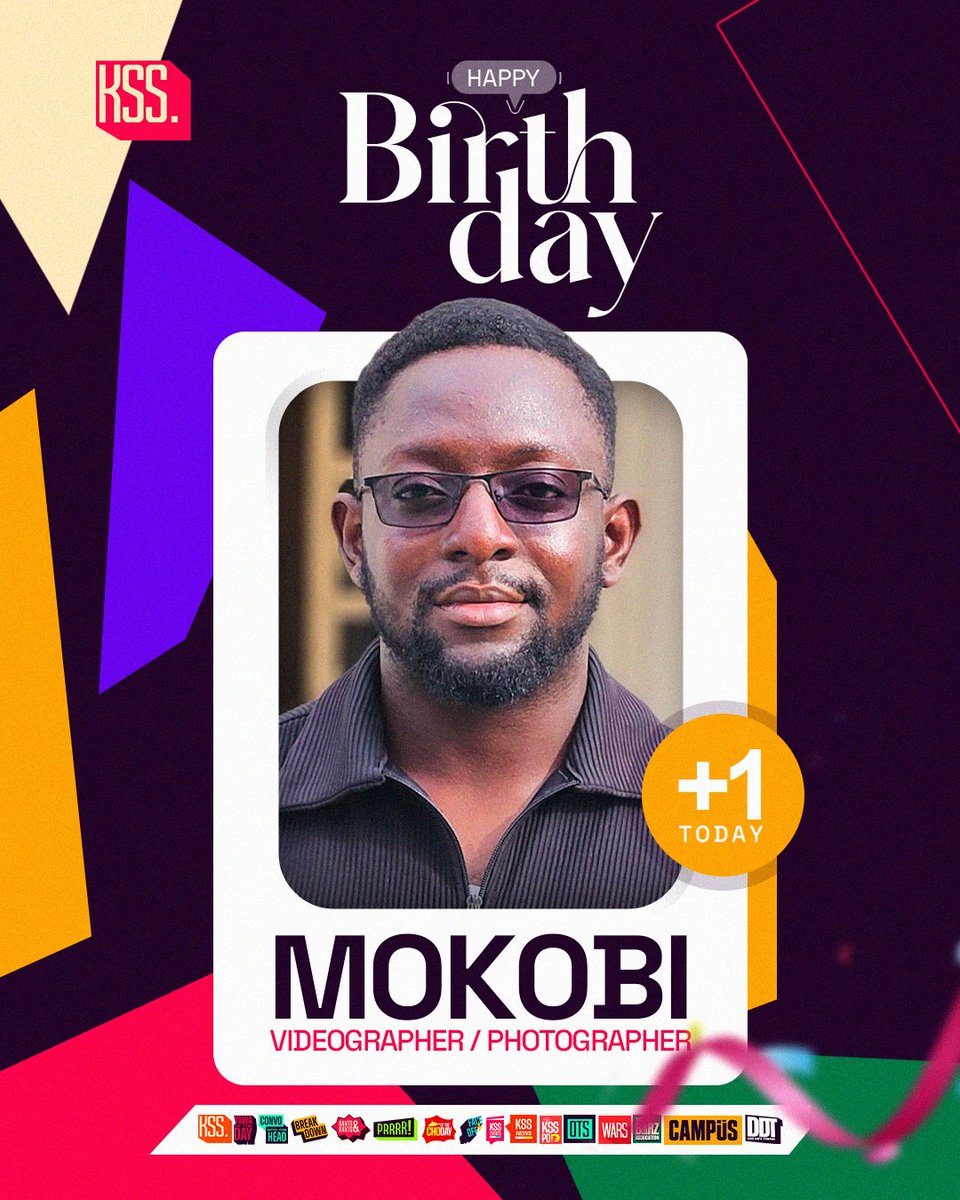 ksheldonstudios's tweet photo. Happy Birthday @MokobiStudioz🎉🎉🎉Wishing you a year full of creativity and unforgettable moments. have an amazing year ahead. 🎉 https://t.co/4tWaGhZS64
