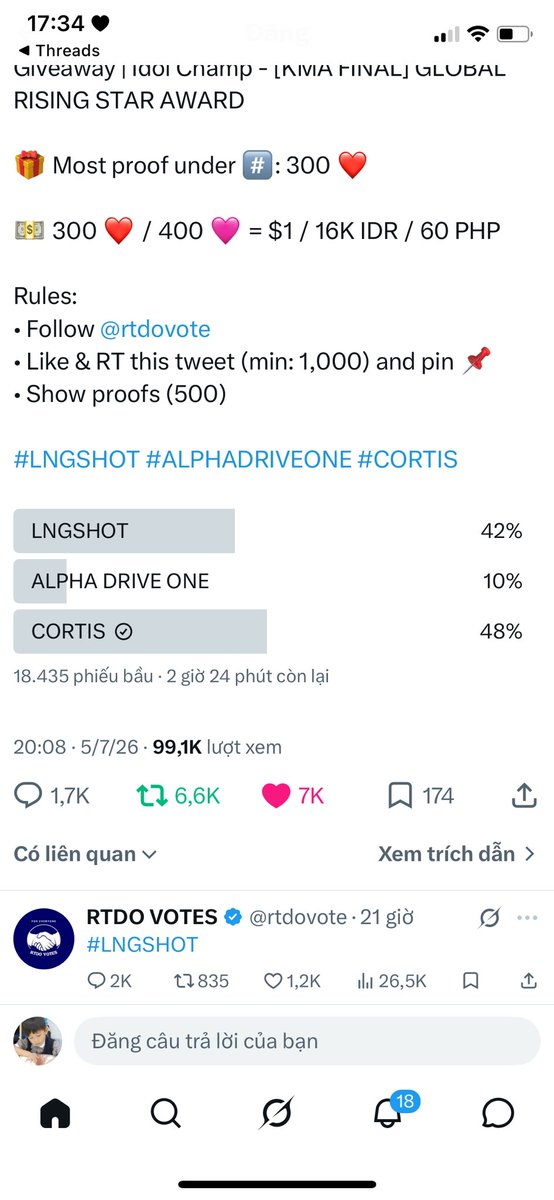 eshnumberone's tweet photo. @rtdovote #CORTIS https://t.co/0tQz5rM9dB