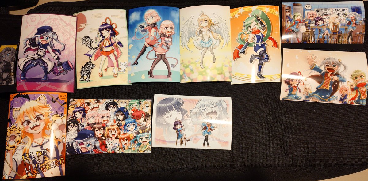 Fubi_PhMO's tweet photo. 雨でしたが何とか無事に持ち帰りました🫠　プリント時間はそこまで長くはなかった。
このクオリティで20枚(近く)描いてらっしゃるのは偉業ですわ……
#グンリー_エア https://t.co/4xKTAEC2Uc