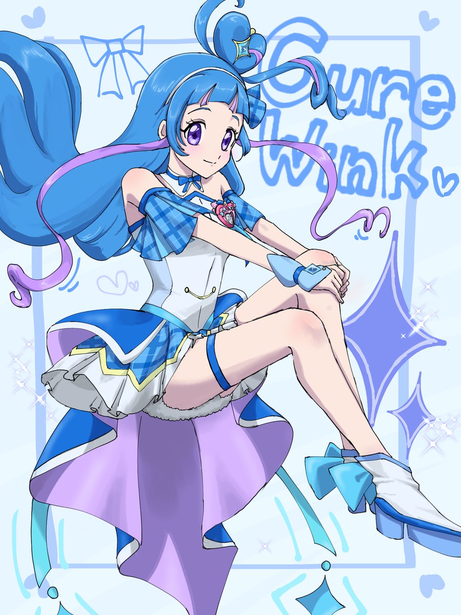cha_0130's tweet photo. #キュアウインク生誕祭2026 
ウインクまじで大好きです💙おめでとう🎊 https://t.co/hRoZtsJhR7