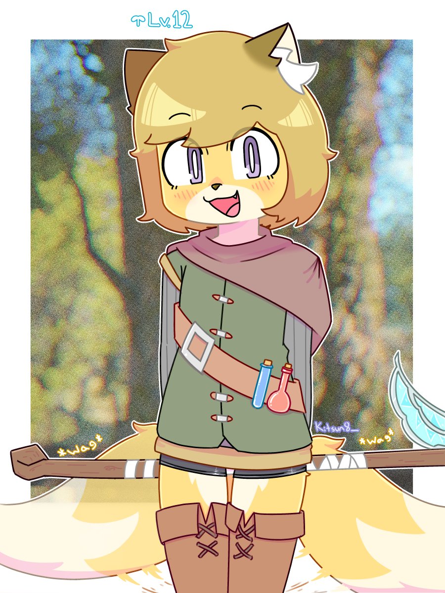 Kitsun8_'s tweet photo. Newbie Adventurer, LFG!⚔️🌱 https://t.co/4lLROCL887