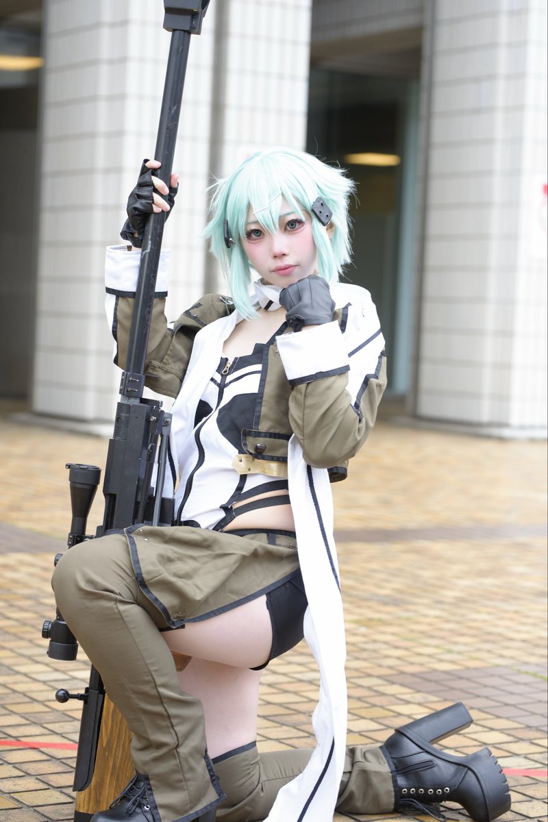 cos_taru's tweet photo. sao  シノン　　cosplay

📸@nagi_ken  さん
#シノンコスプレ　#アコスタ池袋 https://t.co/WnxeHMznJz