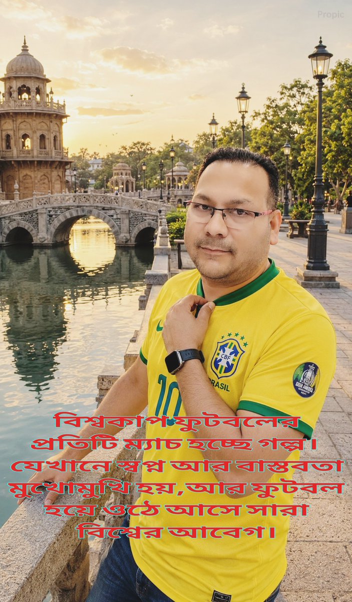 mahmud02822's tweet photo. বিশ্ব ফুটবলের পুণ্যভূ��ি ব্রাজিলের বিরুদ্ধে আর্জেন্টাইন সমর্থকদের সর্বদায় বিপরীতমুখী অবস্থান যোগ্যতার যাচাইয়ে প্রতিযোগিতা মূলক অবস্থান নয়,কেবলই ঈর্ষার প্রতিফলন।

ফুটবলের নৈপুণ্য ও নয়নাভিরাম কলা কৌশল
উপভোগ করতে ব্রাজিল এবং আর্জেন্টিনা উভয়কেই শ��ষ অবধি থাকা জরুরি। 
শুভকামনা আফা। https://t.co/XZ9CqMj7tY