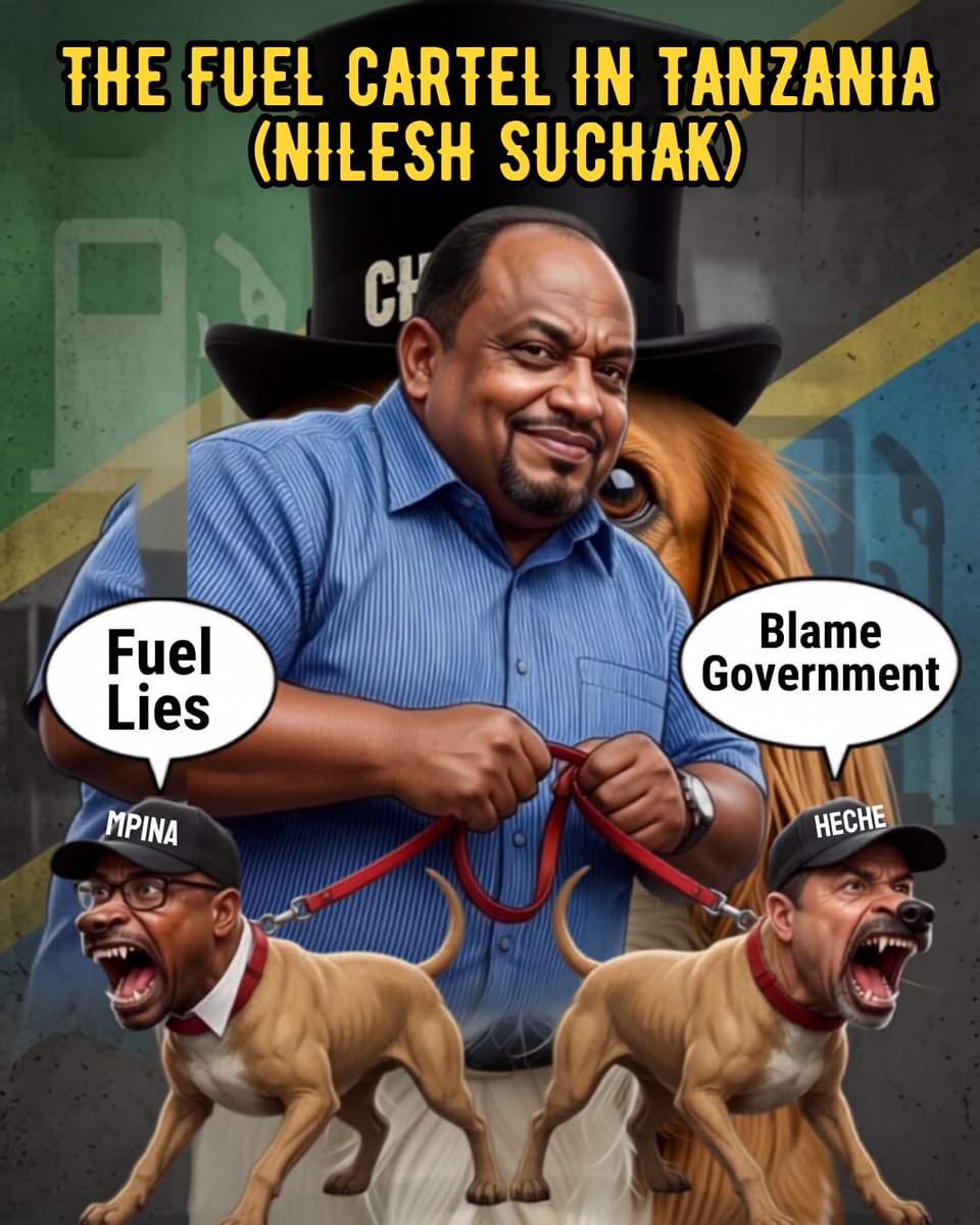 LensEmpress's tweet photo. The public sector now safeguards the entire oil industry. Nilesh Suchak watched his lucrative illegal empire crumble into pieces. National welfare is prioritized. #UkweliKuhusuMafuta. https://t.co/TRFyJyAQI3