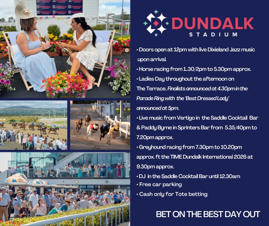 DundalkStadium's tweet photo. ๐๐ฎ๐ง๐๐๐ฒ ๐๐๐ญ๐ก ๐๐ฎ๐ฅ๐ฒ ๐๐๐๐
๐๐ฎ๐๐ฅ ๐๐๐๐ & ๐๐๐๐ข๐๐ฌ ๐๐๐ฒ
๐๐จ๐จ๐ค ๐๐จ๐ฐ:
https://t.co/TOSHV2Wdku https://t.co/wkD9UtNP6x