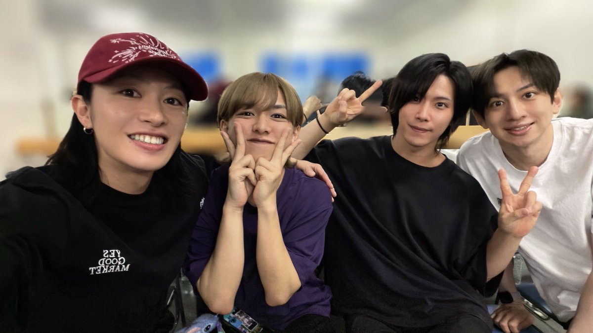 ikko0305cho's tweet photo. 忍ゲキ４期
今日も稽古行ってきました🫡今日から凛ちゃん合流！！
昨日まで本番だったのにお疲れ様！
バンバン進んできてますよ〜笑いの絶えない稽古場です🤣 https://t.co/dE2v2wRUWv