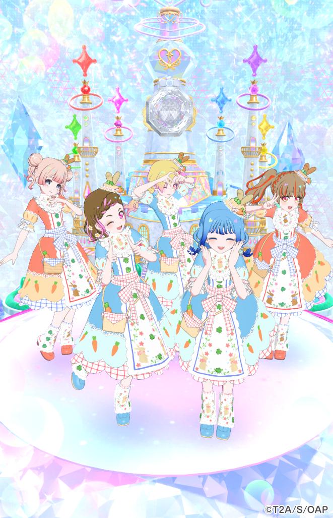 S__prmg's tweet photo. 🐰🥕ラビットガーデン大集合！🥕🐰

🐰Thanks🐰
🩵みらちゃん@mmm_aipuri
🧡ばななちゃん@8M0Fxvk8QX94581
🩵アマレットちゃん@osake_nom
🧡OKUNIちゃん@parfish_yukuri 
#さっちゃんSTYLE https://t.co/qwiuPUS7k2