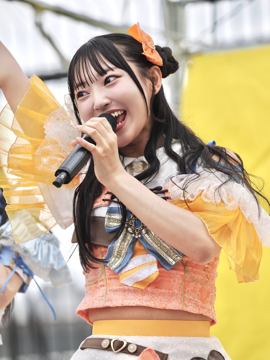 prismoid's tweet photo. 南雲芽依さん

2026.7.5
「ハートフル☆メモリーズ」発売記念イベント 1部
@吉祥寺パルコ 屋上スペース
#ルーチェTW

小雨☂️を吹き飛ばすくらい、とにかく元気ですね😄 https://t.co/BltfrNKpnS