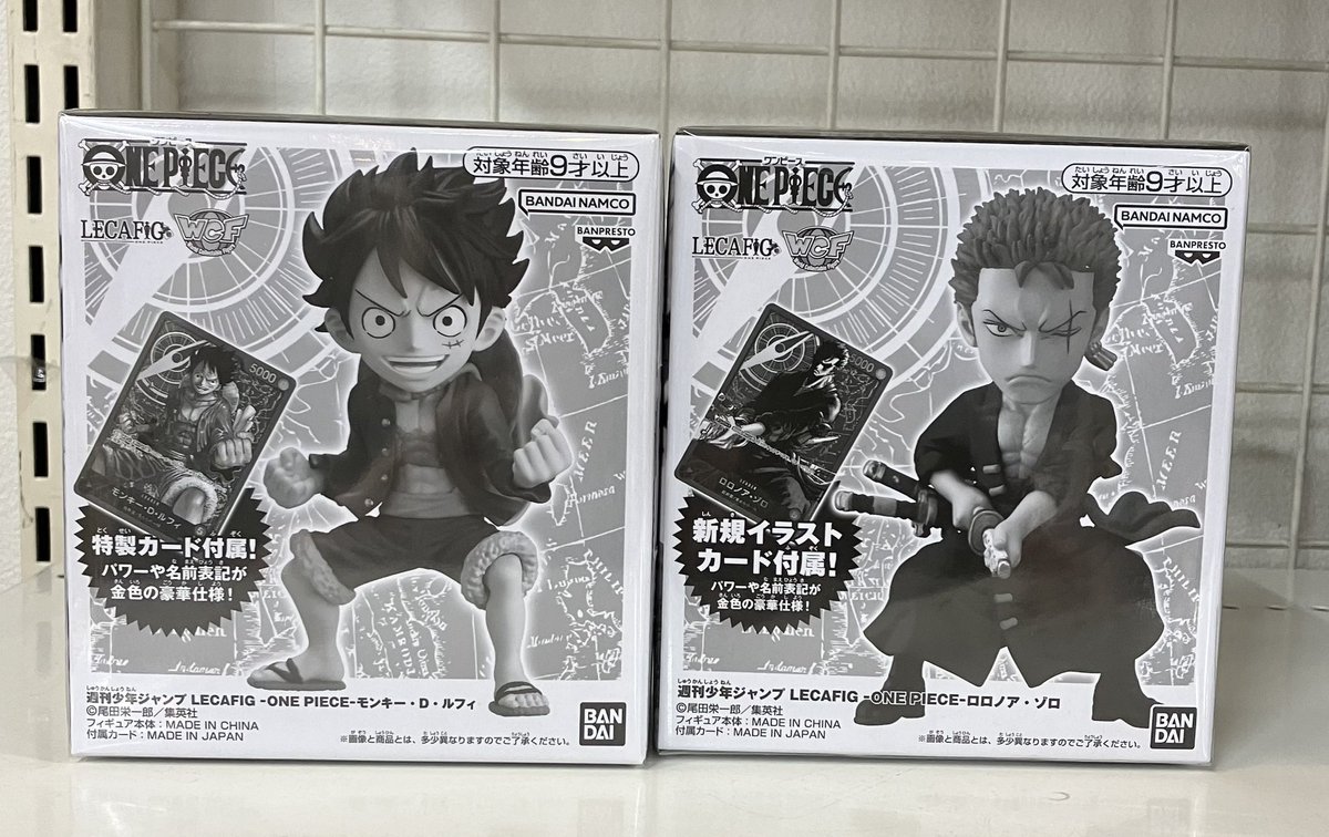 週刊少年ジャンプ LECAFIG-ONE PIECE モンキー•D•ルフィ ロロノア•ゾロ