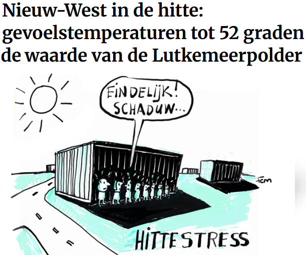 Piratenpartij's tweet photo. 52 graden! 🥵 #Amsterdam #NieuwWest
Mensen stierven letterlijk door hittestress 😢 https://t.co/kL5y6Vfv1T
Behouden Lutkemeer als koelteplek is zaak van leven of dood! #hitteplan #klimaat #hitte #raad020

APB Waterschap #AGVindebat @Matthijs85: https://t.co/bGV4nyK03N https://t.co/COodMzMbaU