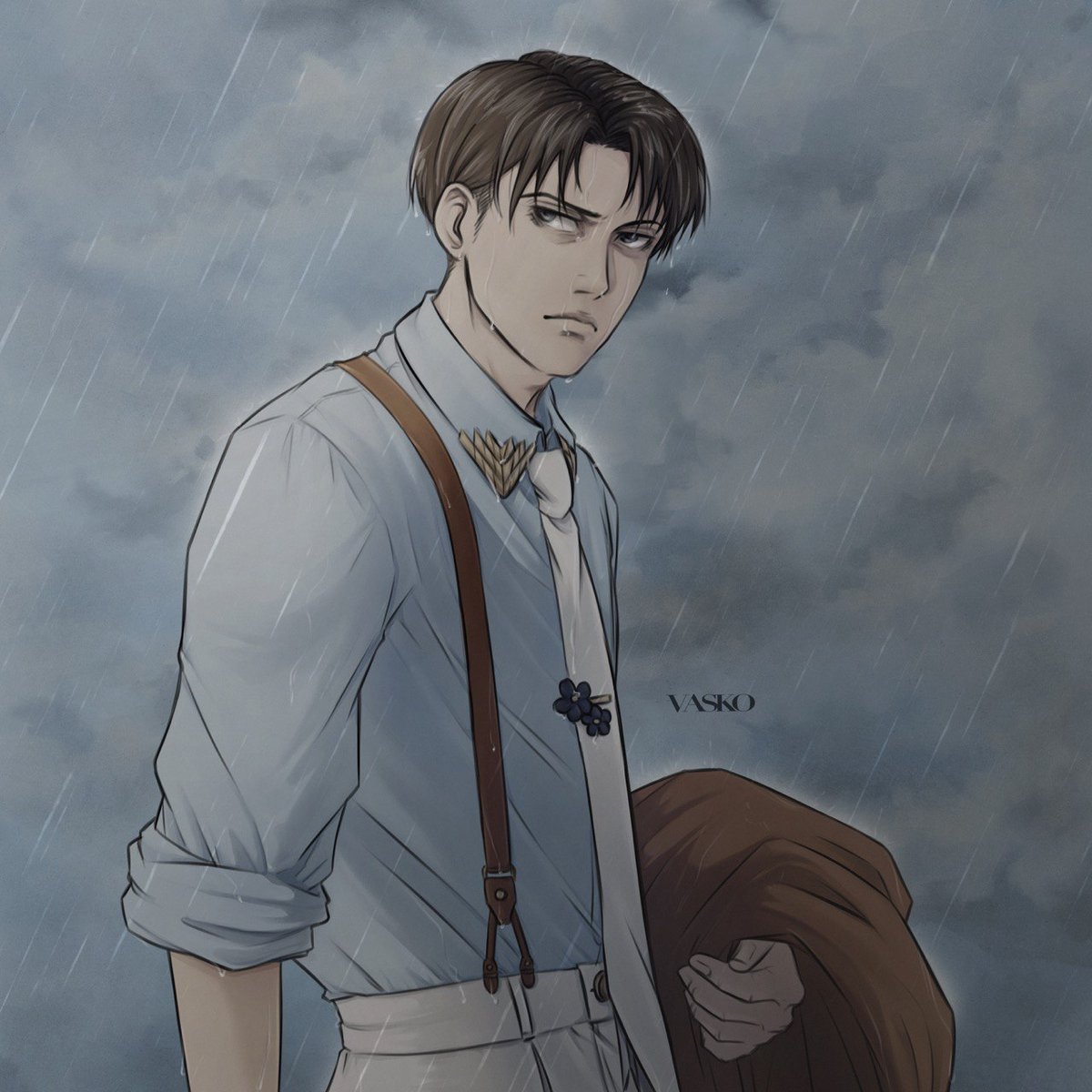 lan_vasko's tweet photo. 🌧
#leviackerman #attackontitan https://t.co/axNik3jxqF