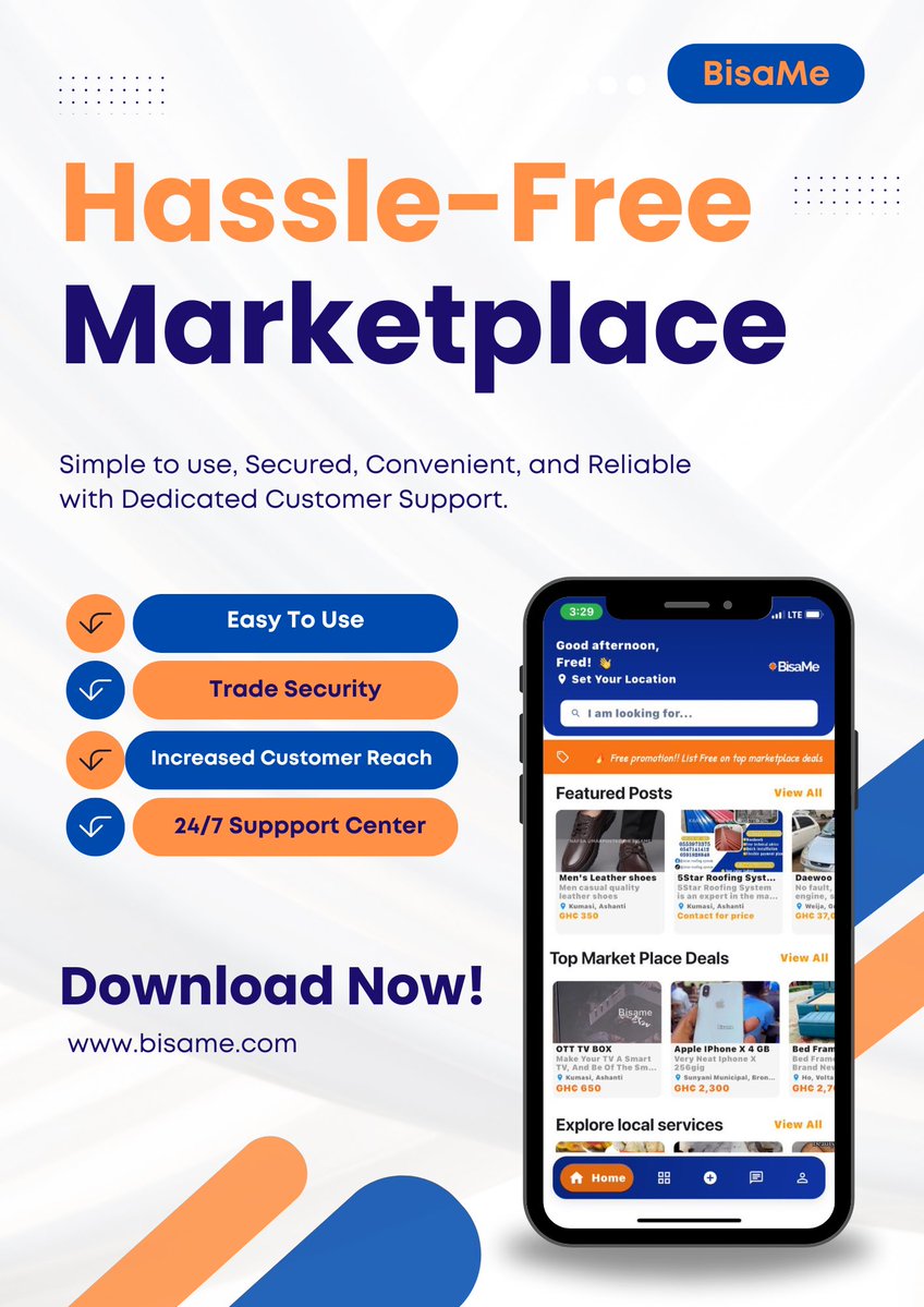 sweetKpakpo_'s tweet photo. Bro, Bisame Mobile App is seriously making working and earning as a business/skilled person easier and faster to attract more customers. This app is the real deal Charley. 
If you need any work done by skilled persons just get the app and reach out to any of them. https://t.co/884g5uQKxZ