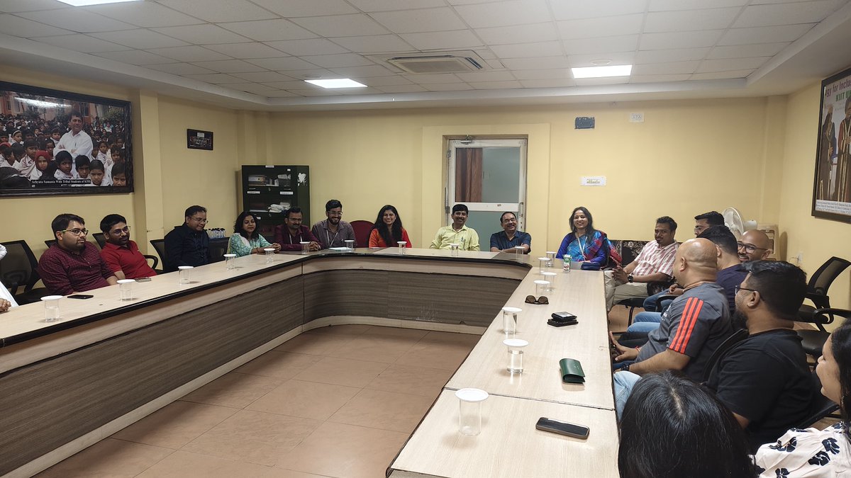 KIITUniversity's tweet photo. A Reunion of Our Alma Mater!

After a span of sixteen years, the 2006-2010 batch of our esteemed School of Civil Engineering reunited on campus. This reunion fostered a renewed sense of camaraderie and reminiscence, providing an opportunity for alumni to reconnect with their mentors and alma mater. 

During the campus tour, the alumni were transported back in time as they visited the Central Library, academic buildings, classrooms, and the verdant campus that had once been their second home. They also explored KISS and expressed their profound appreciation for its exceptional contributions to empowering tribal children through quality education and holistic development.

Amidst a tapestry of nostalgia, laughter, and gratitude, the reunion celebrated the enduring bond that unites generations of KIITians. This reunion ensured that the spirit of our institution will continue to inspire and empower future generations.