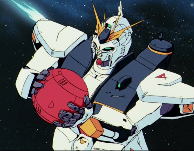 panipani1976's tweet photo. アムロだけにオマージュだったのかあ

←逆襲のシャア
　　　　　　　　　　　　　ガンダム00→ https://t.co/mMyxTncQ2r