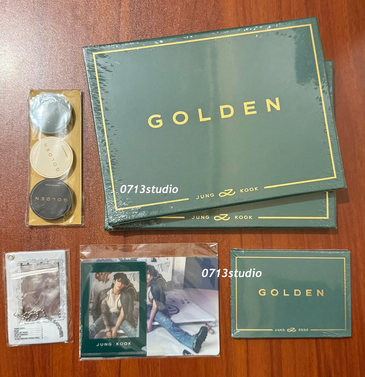 0713studio's tweet photo. ✨ 𝗜𝘁’𝘀 𝗕𝗧𝗦 𝗔𝗥𝗠𝗬 𝗪𝗲𝗲𝗸! ✨

We’re celebrating with a special giveaway of official Golden albums, POBs, and a Layover POB!

𝗣𝗿𝗶𝘇𝗲𝘀:
• (𝟮) 𝘄𝗶𝗻𝗻𝗲𝗿𝘀 𝗼𝗳 𝗚𝗼𝗹𝗱𝗲𝗻 𝗔𝗹𝗯𝘂𝗺
• (𝟭) 𝘄𝗶𝗻𝗻𝗲𝗿 𝗼𝗳 𝗚𝗼𝗹𝗱𝗲𝗻 𝗪𝗲𝘃𝗲𝗿𝘀𝗲 𝗔𝗹𝗯𝘂𝗺
• (𝟭) 𝘄𝗶𝗻𝗻𝗲𝗿 𝗼𝗳 𝗚𝗼𝗹𝗱𝗲𝗻 𝗣𝗢𝗕: 𝗟-𝗳𝗼𝗹𝗱𝗲𝗿 𝘄𝗶𝘁𝗵 𝗝𝘂𝗻𝗴𝗸𝗼𝗼𝗸 𝗣𝗖 + 𝗽𝗼𝘀𝘁𝗰𝗮𝗿𝗱 𝘀𝘁𝗮𝗻𝗱
• (𝟭) 𝘄𝗶𝗻𝗻𝗲𝗿 𝗼𝗳 𝗚𝗼𝗹𝗱𝗲𝗻 𝗚𝗿𝗶𝗽𝘁𝗼𝗸 𝘀𝗲𝘁
• (𝟭) 𝘄𝗶𝗻𝗻𝗲𝗿 𝗼𝗳 𝗟𝗮𝘆𝗼𝘃𝗲𝗿 𝗣𝗖 𝗵𝗼𝗹𝗱𝗲𝗿 𝘄𝗶𝘁𝗵 𝗯𝗮𝗹𝗹𝗰𝗵𝗮𝗶𝗻

💜 How to join:
• mbf, like and retweet this post
• winners will shoulder the sf

⏰ Giveaway runs from 07.06 – 07.08.2026
💜 Winners will be announced on ARMY Day, 07.09.2026, 7PM!