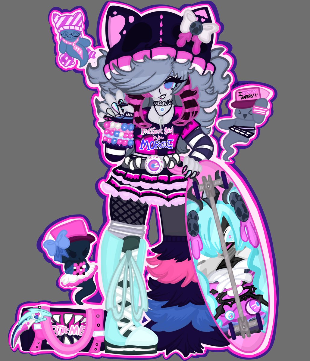 RoyaltyFreeCoco's tweet photo. MelanSCENE Cookie is a total sk8er boi lolz
#melanchreamcookie #scene #cookierun #artpost https://t.co/vJvhL2omBT