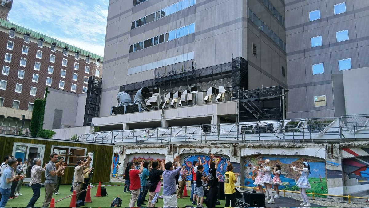 honmacge's tweet photo. 昨日は楽しく野外で音響してました🎶
晴れてよかった☀️ https://t.co/evxsE3vQkG