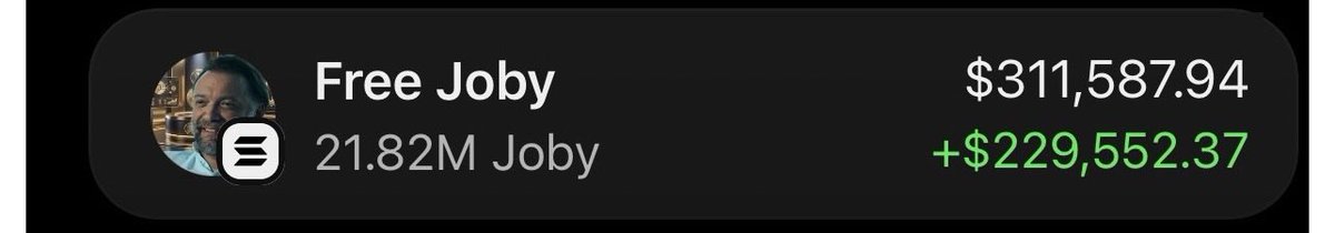 Mindof_1's tweet photo. Currently $JOBY   is at $4.2M Mcap I had already given instructions to follow me in my private .
We made a profit of 30x🚀
My subscribers are happy. Don't miss the next opportunity 🥇 https://t.co/jsKDEoh31u
