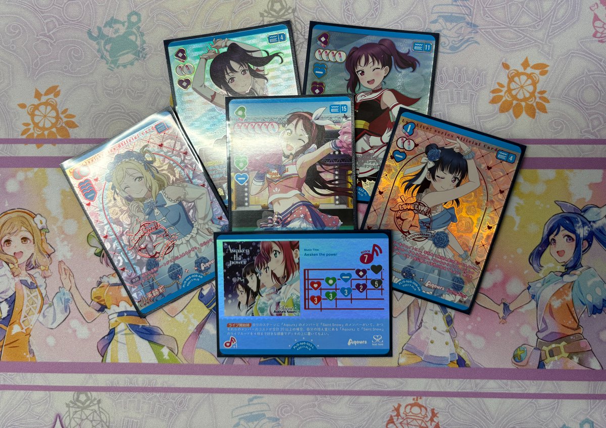 大会情報】 🔥ラブライブOCG大会の報告🔥 ✨優勝✨ 「Awaken the power