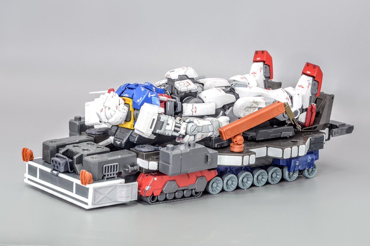 うるしまる様 また新たなミキシングを始めました ジャンクパーツで構築したガンダム