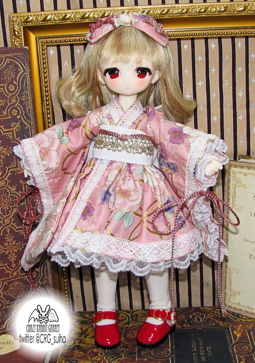 カスタムドール 着物とドレスのドール I・Doll VOL.77 販売予定品2 G-18 CRG 1/6Tinyfox、imomodollサイズ