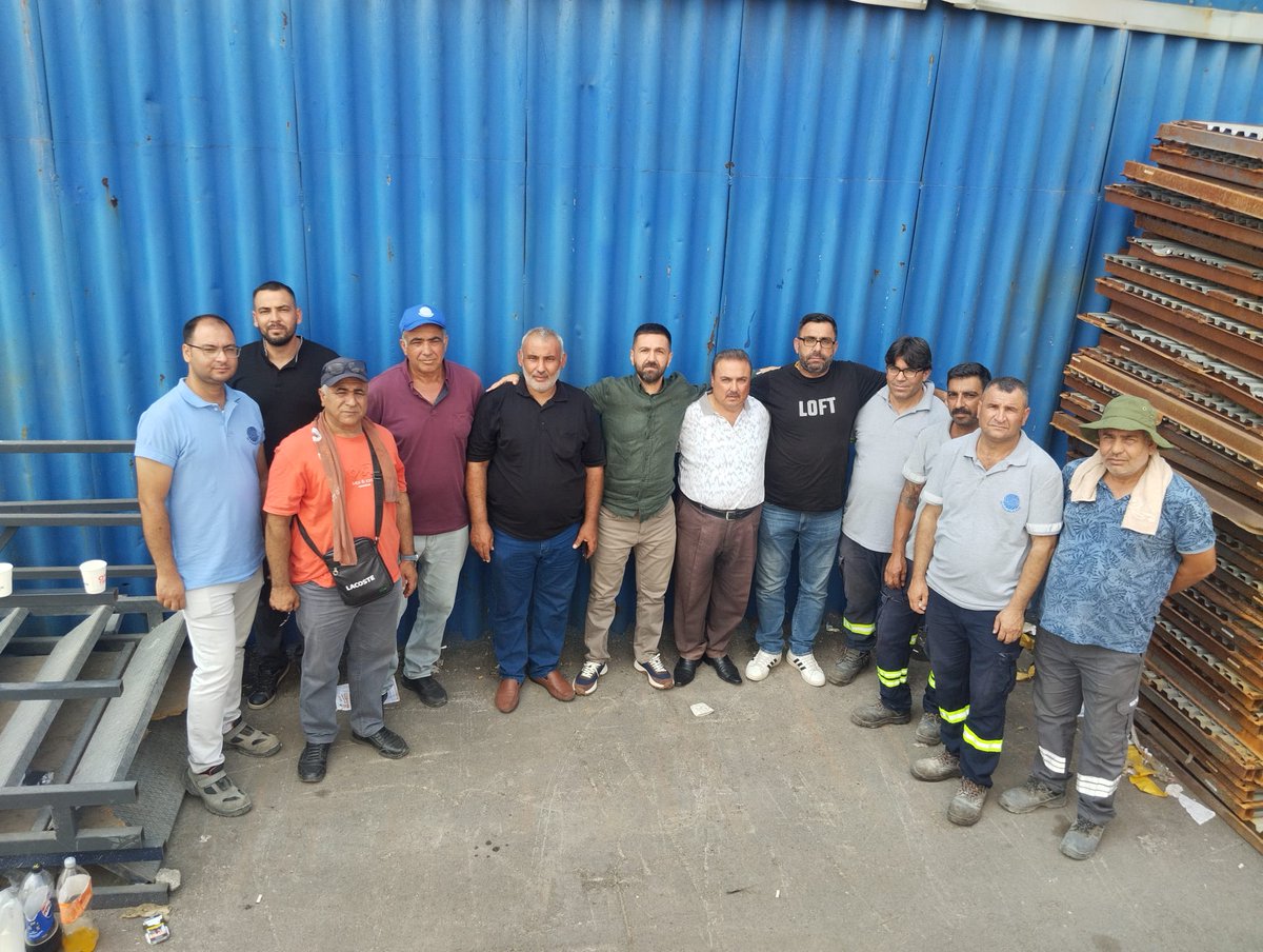adanagenelis1's tweet photo. Şube Sekreterimiz ve Temsilcilerimiz Seyhan Belediyesi Yol İşleri saha birimlerini ziyaret ederek, üyelerimizle sohbet etti.
Üyelerimize kolaylık diliyoruz. https://t.co/lK1pEuHMWl