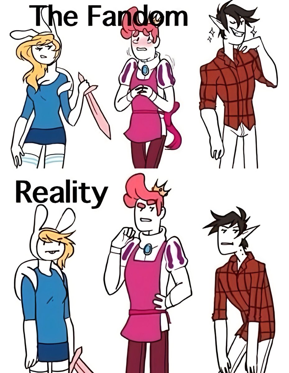 Universal4karts's tweet photo. Fanfictions vs real life https://t.co/W3Lyh0V1Ol