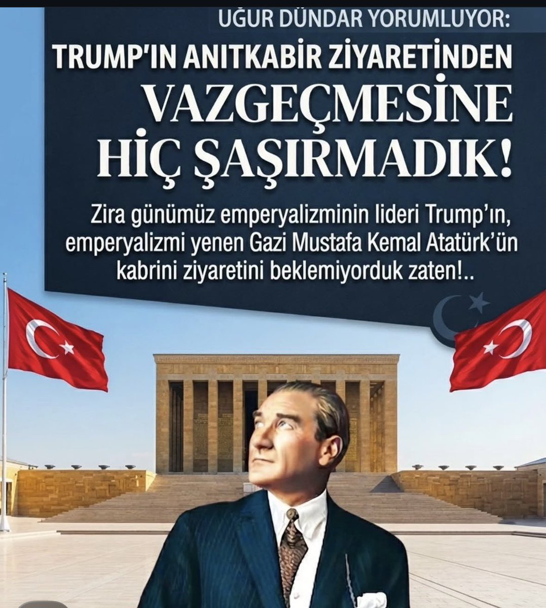 bengibaser's tweet photo. Anıtkabir’i kirletmeyeceğin için teşekkürler trump‼️
#epstein https://t.co/TuiG5LiLUq