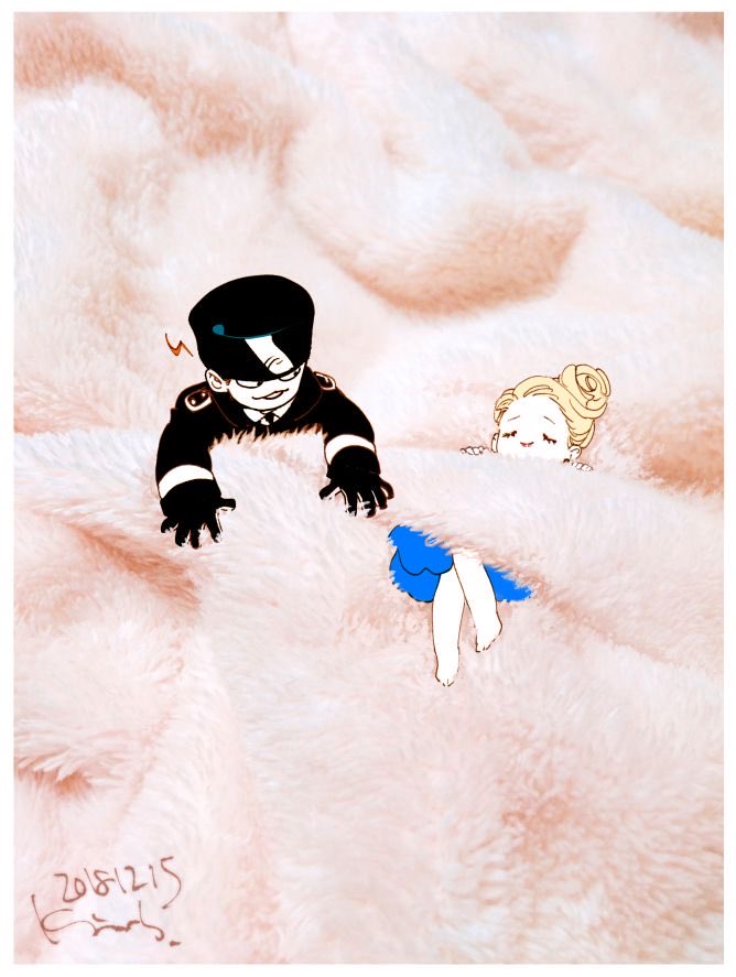 nooromii's tweet photo. Js two cuties resting on fluff https://t.co/FSoM7tREiu