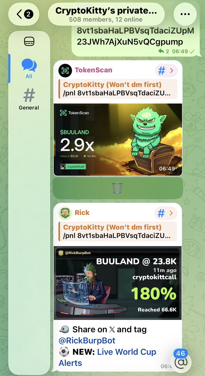 CryptoKittoll's tweet photo. 2x up from my call on $BUULAND

8vt1sbaHaLPBVsqTdaciZUpM23JWh7AjXuN5vQCgpump https://t.co/2QnC2WVCyb
