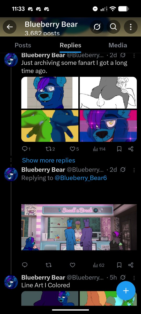 ellamiente1's tweet photo. @Blueberry_Bear6 yet here you are stealing his work, removing his watermarks with AI

you're a hypocrite and pathetic, credit the artist @Bearnard_NSFW https://t.co/4hefapGXjC