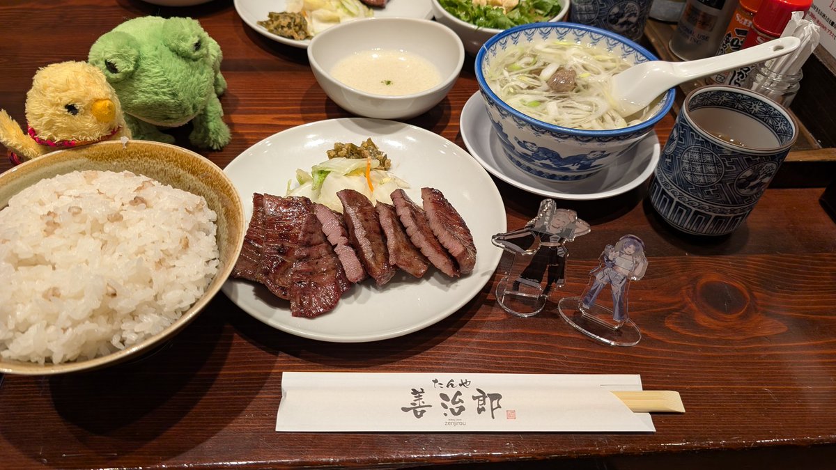 mjoa194's tweet photo. 牛たん美味しかったです☺️ https://t.co/ojrrZScK6e