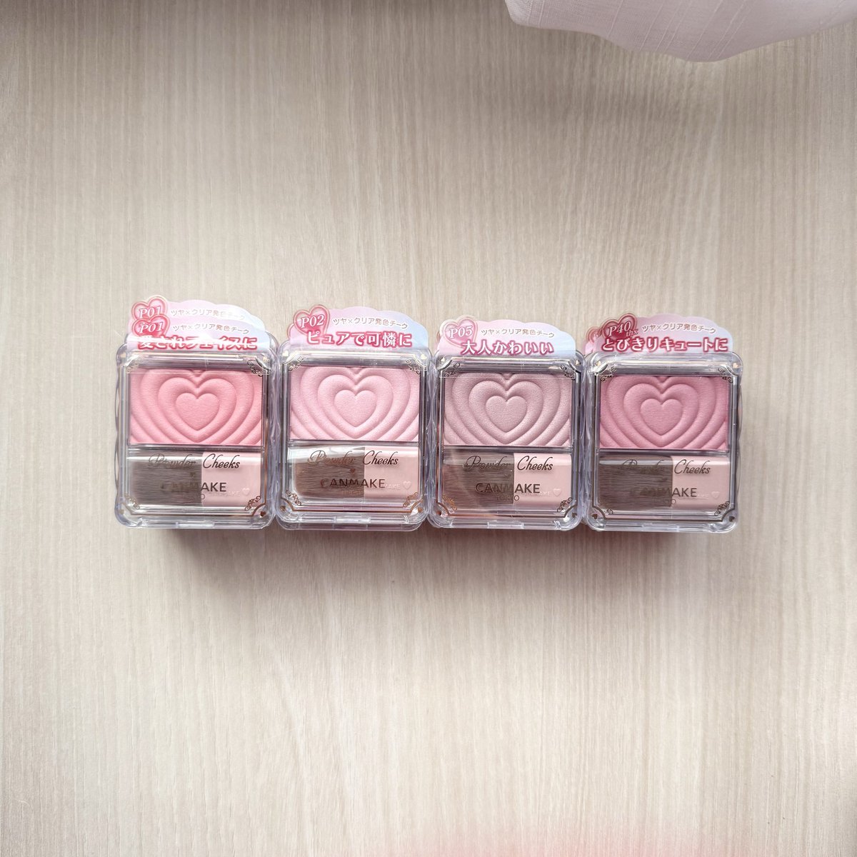 diarystore_'s tweet photo. Canmake powder cheek
: บลัชหัวใจ (P01,P02,P40) 
: ช่างแต่งหน้า aespa ใช้เบอร์P02
: 190฿ ค่าส่งเหมา 30฿ https://t.co/8Lr9GVjCgF