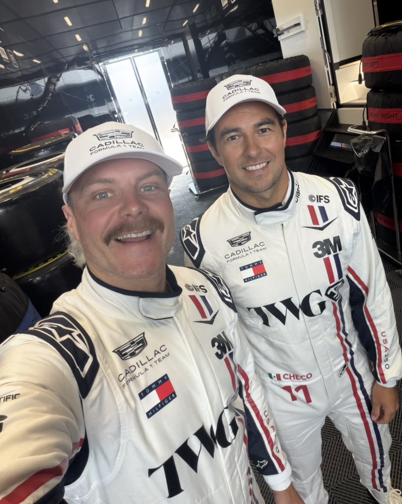 Cadillac_F1's tweet photo. Signing off from Silverstone 👋 https://t.co/s5PYEexGos
