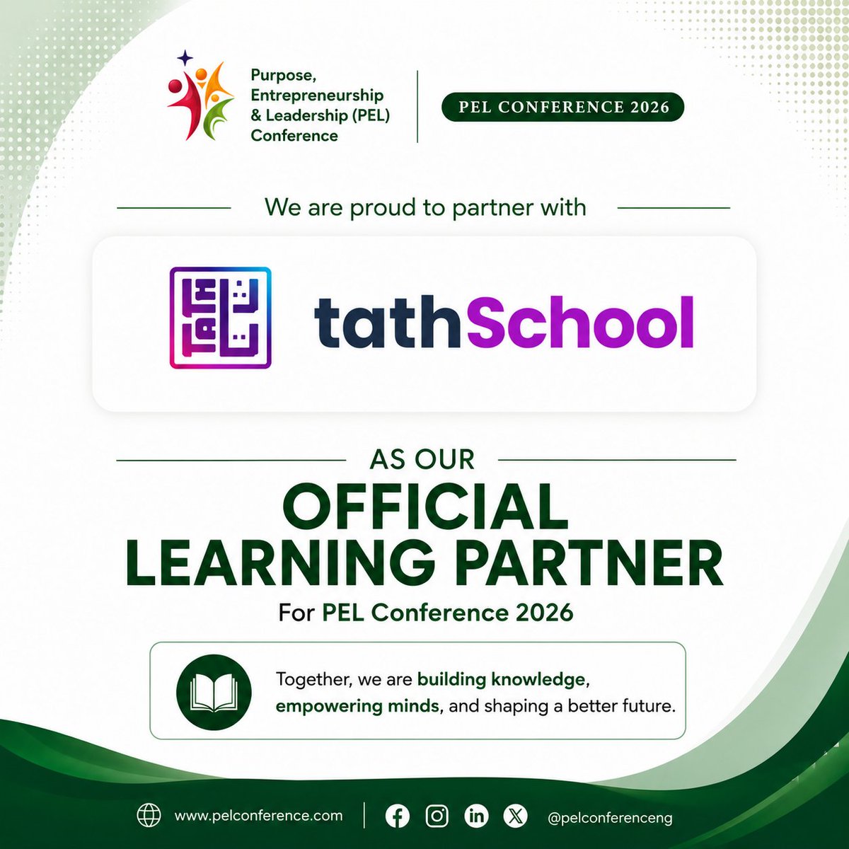 Pelconference's tweet photo. 🤝 Meet our Official Learning Partner, TATH School!
@tathschool 
We're excited to have TATH School join PEL Conference 2026   RE-LAUNCH! 
Something exciting is coming, but we'll keep it a surprise... for now. 😉

📅 July 11, 2026
🎟️ Register: https://t.co/oS8b2K4Bz0 https://t.co/SOkg0tAwAg