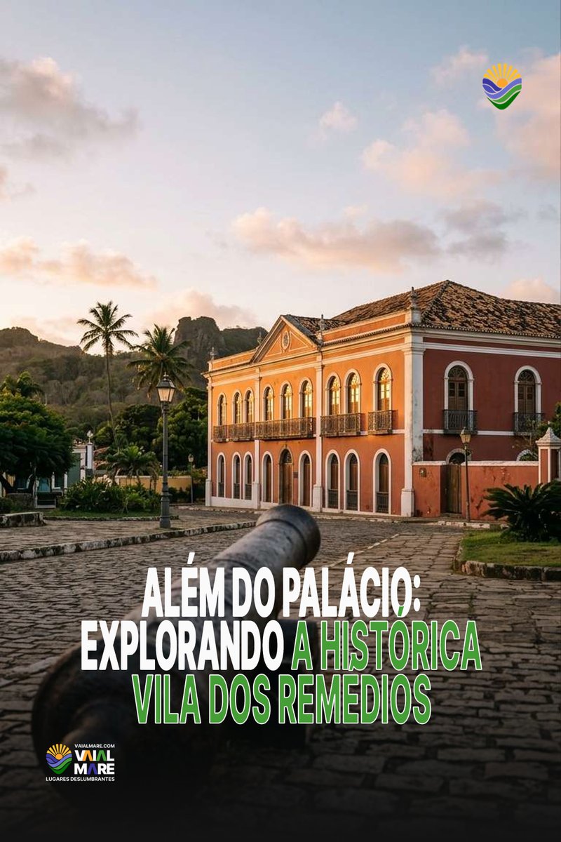 vaialmare's tweet photo. 3 coisas que você não pode perder no Palácio São Miguel em Noronha: 1. Vista deslumbrante do oceano; 2. Obras de arte impressionantes; 3. Canhões históricos lá fora. Tudo isso em nosso guia completo para visitantes! https://t.co/jjyqHyA2Ij #VilaDosRemédios #Noronha #Brasil https://t.co/NFEuNNYhCh