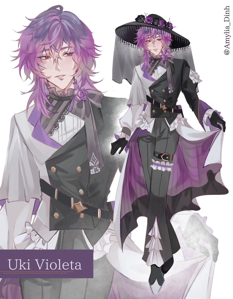 Amylia_Dinh's tweet photo. Day 2 of drawing liver in NijiENchanted like a fantasy RPG A series where I design clothes for NijiEN liver that fits their character in the game! Hope you look forward to it
#VioletAtelier #NIJIENchanted2 https://t.co/cGy8n1dhyo
