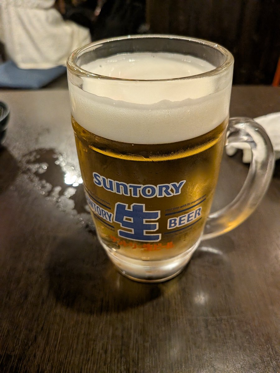 amotymgt's tweet photo. 日本に帰ってきて、一人でビール
やっぱり日本が落ち着く https://t.co/RtMPbhzG2i