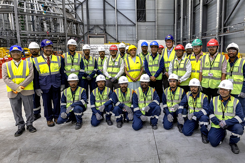 larsentoubro's tweet photo. Team L&T had the privilege of meeting and engaging with the Hon'ble Finance Minister of India, Smt. Nirmala Sitharaman during her visit to the ITER Project site in France.
The Hon'ble Minister interacted with our team members, showed keen interest in the project activities and appreciated L&T’s collective efforts, technical expertise and contribution to this prestigious international fusion energy project. #WeAreLnT