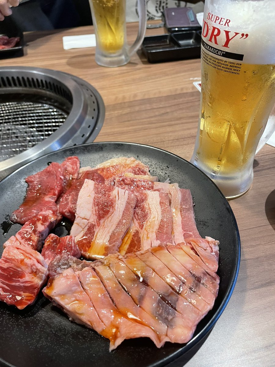 sunset122741's tweet photo. 久々の焼肉食べ飲み放題🍺 https://t.co/DAqWMlTrZ0