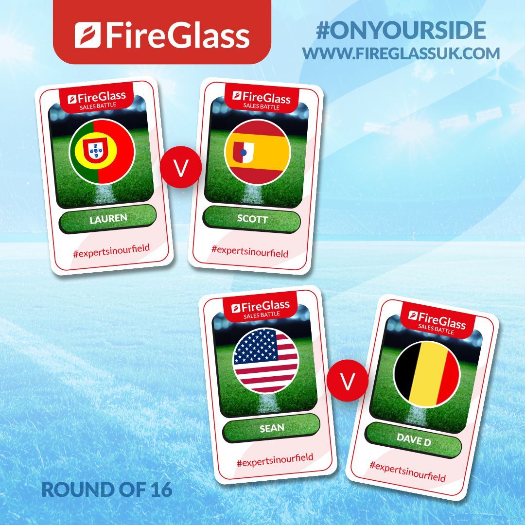fireglassuk's tweet photo. World Cup Top Trumps x Fire Glass
The round of 16 journey continues tonight:
1️⃣ Lauren V Scott
2️⃣ Sean V Dave D
#worldcup #roundof16 #fireglass #salesbattle #expertsinourfield https://t.co/cW0n1BtXd3