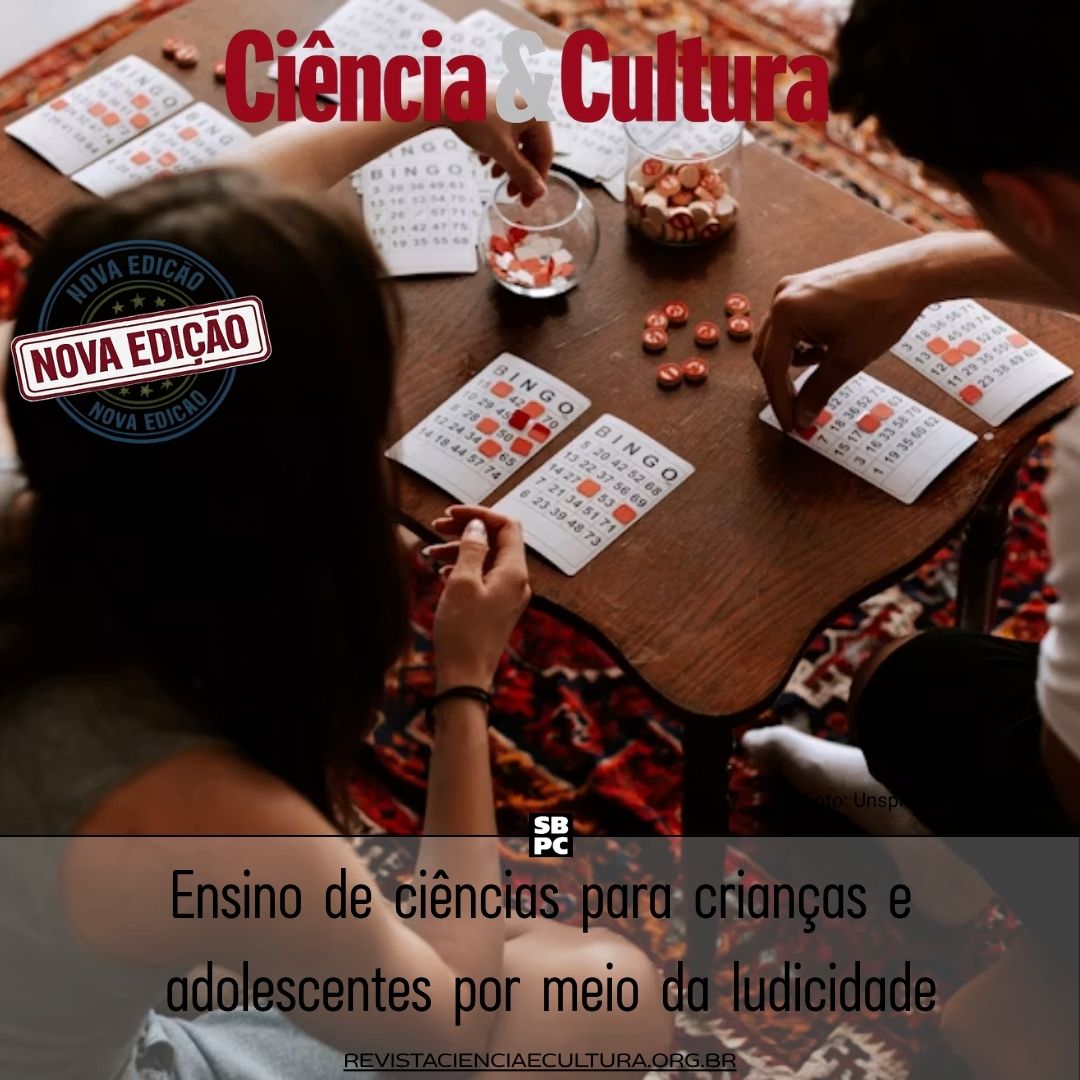 ciencia3cultura's tweet photo. 🎮 A ludicidade desperta a curiosidade, engaja e transforma o estudo em algo participativo e prazeroso. Que tal jogar enquanto aprende? 🧠✨
#JogosEducativos #AprendizadoLúdico #Ciência #SBPC
👉 Confira na nova edição da Ciência & Cultura: https://t.co/WuFEt4lc9H https://t.co/zIjxmkQ2DE