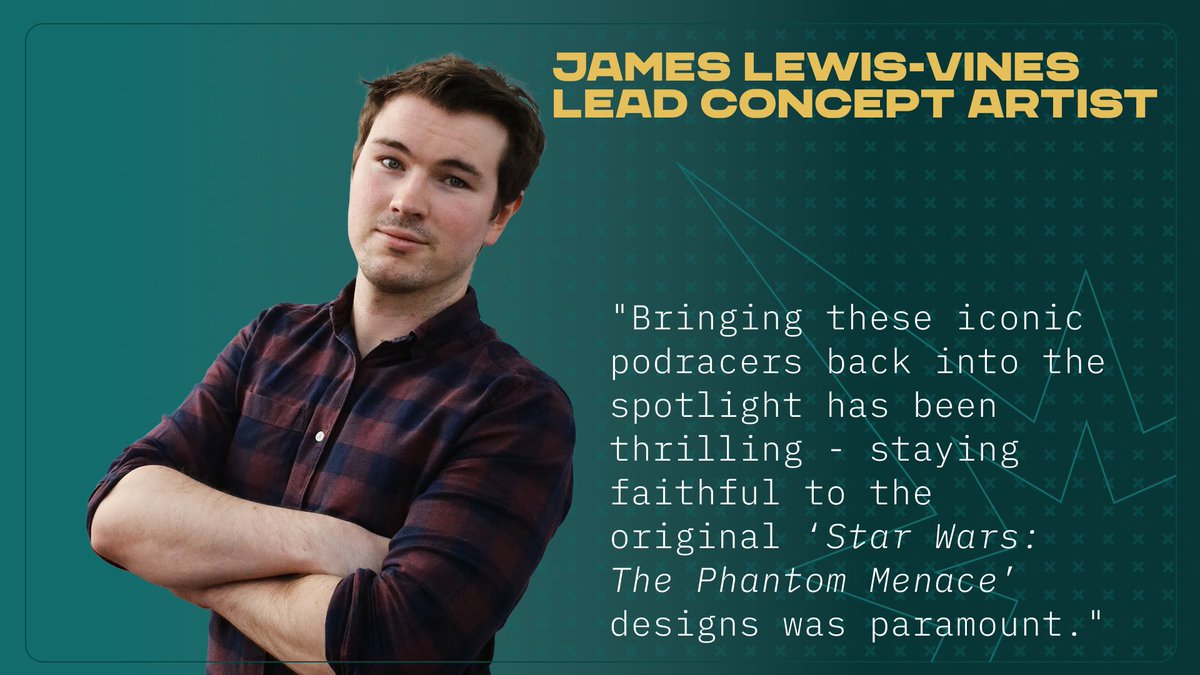Fuse_Games's tweet photo. Fuse’s Lead Concept Artist, James Lewis-Vines, on the design craft of bringing podracers back with passion and authenticity:

“Bringing these iconic podracers back into the spotlight has been thrilling - staying faithful to the original ‘STAR WARS: The Phantom Menace’ designs was paramount, using archival imagery and modern technology to enhance every detail. We also have the exciting challenge of re-imagining them later in Star Wars timeline honouring that legacy or keeping the wear and damage accumulated over the years.”