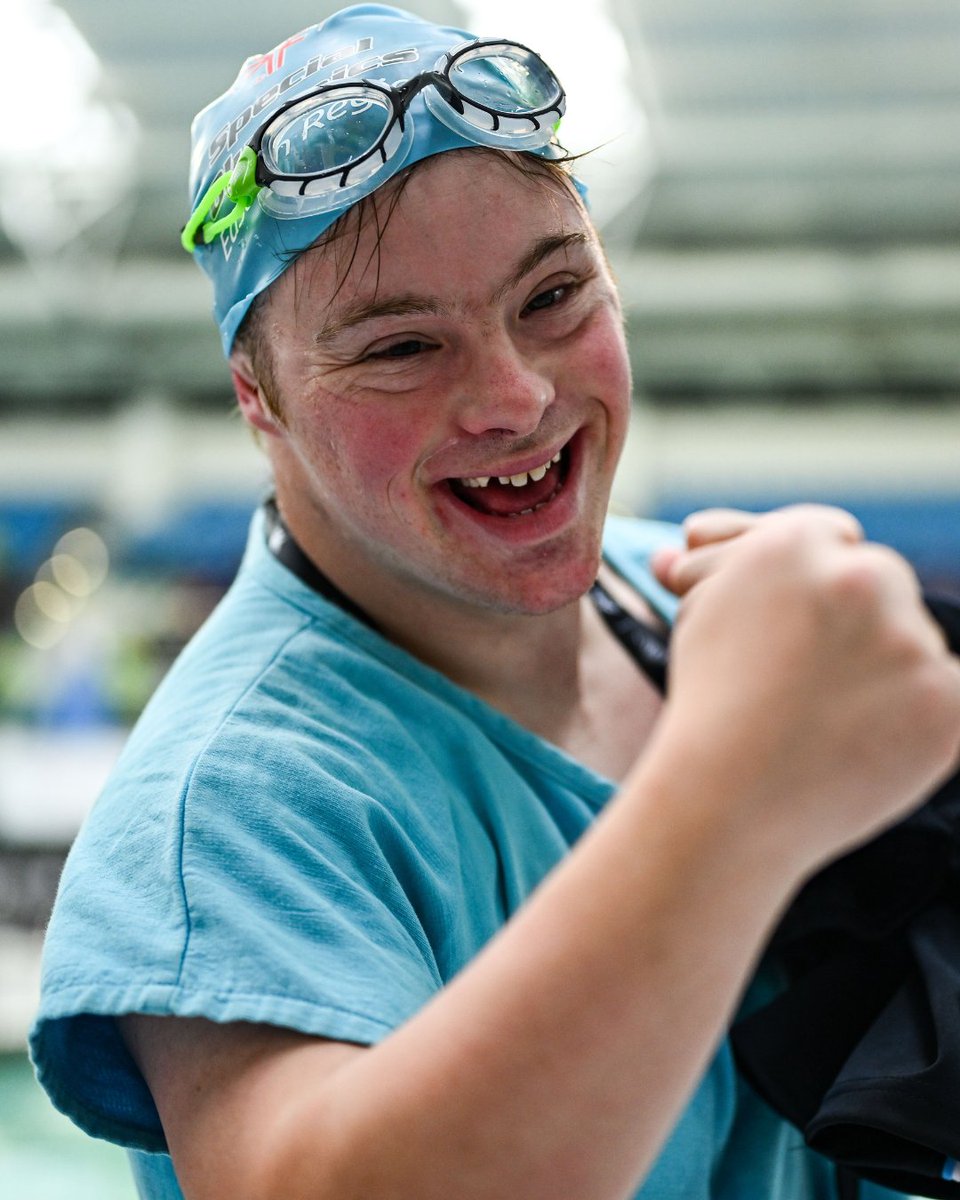 SOIreland's tweet photo. Swimming at the Ireland Summer Games 2026
 
Swimming was one of the largest sports at the 2026 Special Olympics Ireland Games, with 164 athletes competing across an incredible 414 races. 
 
https://t.co/UN2Ikr2BKO
 
#SpecialOlympicsIreland #IrelandSummerGames2026 #ChooseToInclude https://t.co/mq9frC0FrX