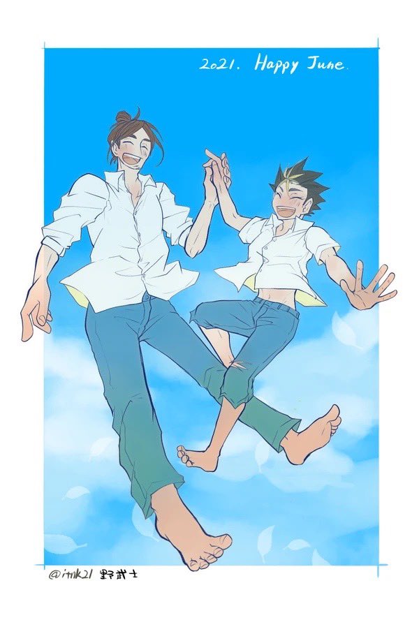itnk21's tweet photo. #東西夏の過去作品まつり

始めまーす！✨☀️🌻
では！当方の作品まずはこちらから💁‍♀️

1枚目　webアンソロでアイスネタ描いてた！🙏✨
2枚目　夏色な2人
3枚目　合宿でペナルティの後差し入れの🍉食べる東西 https://t.co/6Rj9jTTSZd