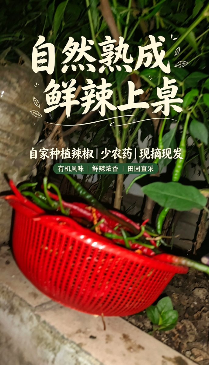 gh697101's tweet photo. 小院自留地种的长线椒，全程农家有机肥打理，不打膨大剂、不催红。傍晚趁着凉快现摘，青椒脆爽、红椒香辣，无论是炒家常菜、做剁椒酱都绝佳，天然农家有机菜，一口吃出田间本味。
有机，organic  $ORG 
@FCisco95 
@bonk https://t.co/OxSofl0Knh