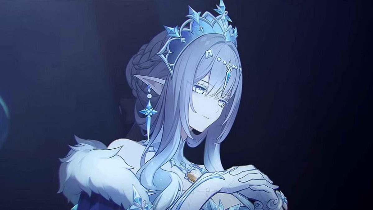 HourlyTeyvat's tweet photo. The Tsaritsa is mentioned in a few of the new loading screen tips.

The Cryo Archon, seated high upon her throne. No one knows how many hidden secrets she has sealed away with her authority over Cryo...

In Snezhnaya, all shall be offered unto the throne of Her Majesty the Tsaritsa, ruler of Snezhnaya.

Many in this world have entrusted their wishes to her, hoping only that she might raise the banner of rebellion against the heavens...

Via Kyvalda ❄️