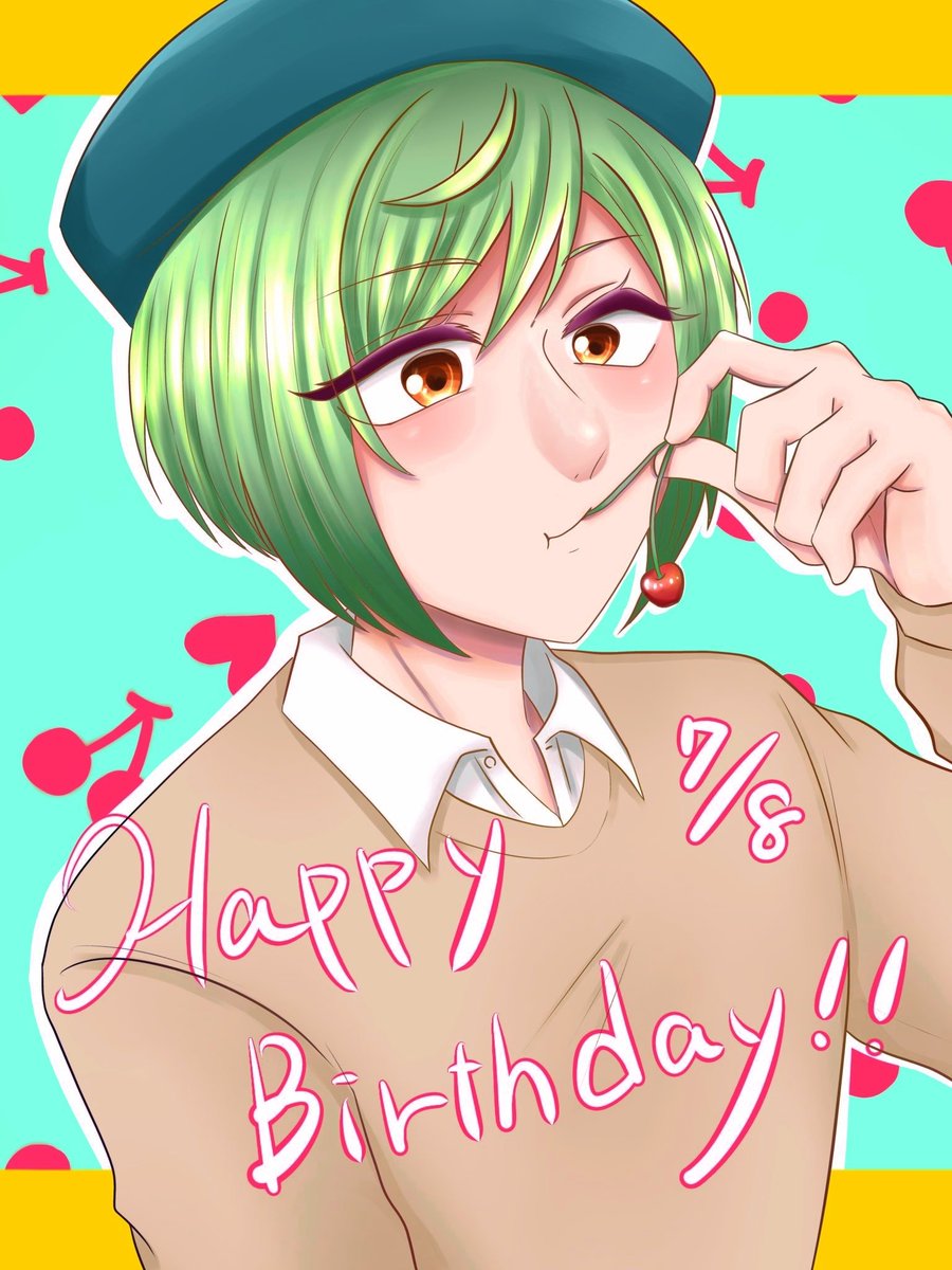 kanata_0118_'s tweet photo. #瑠璃川幸生誕祭2026
#瑠璃川幸誕生祭2026

誕生日おめでとう🩷🍒 https://t.co/f9WgziSRsQ