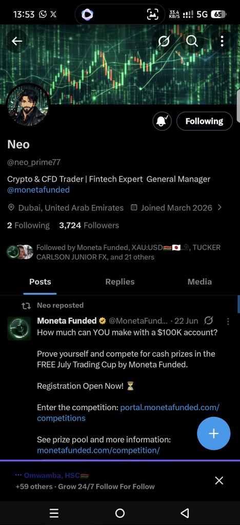 THECHIEFKE's tweet photo. @Mealseey @Traders_Waves @MonetaFunded @neo_prime77 @SavableApp @4thmanonlyson @chap_trader @Core_analyst @xauusd_ke 
@xauusdhunter2 
@nqonly10 
All tasks done. All accounts followed notification bell turned on https://t.co/YWcS8pfJNT