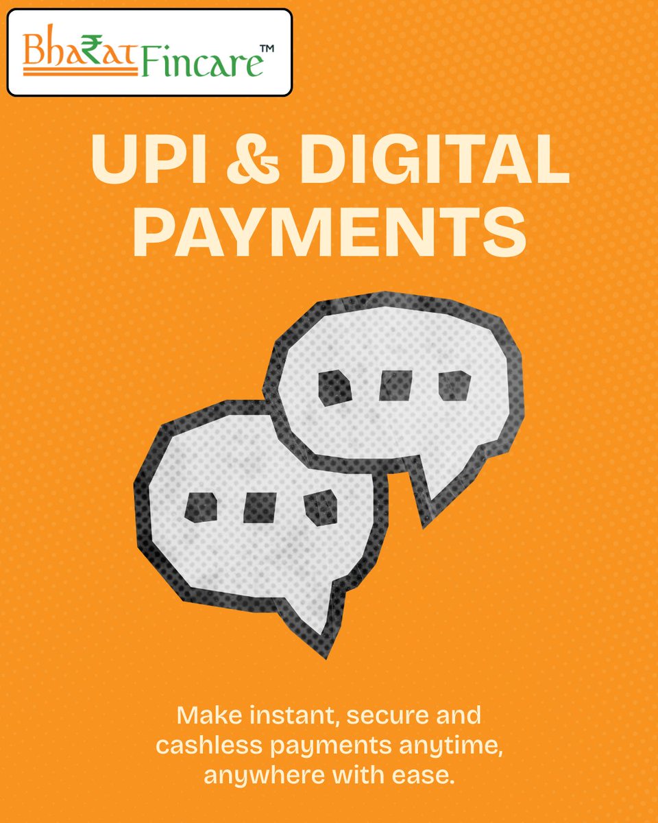 Bharatfincare's tweet photo. Finance doesn’t have to be complicated.
With Bharat Fincare, access digital lending, UPI payments, credit insights & investment solutions — all designed for speed, security & simplicity.
#BharatFincare #Fintech #DigitalFinance #UPI #SmartMoney #CashlessIndia #FinanceSimplified https://t.co/DXocPl1FVd